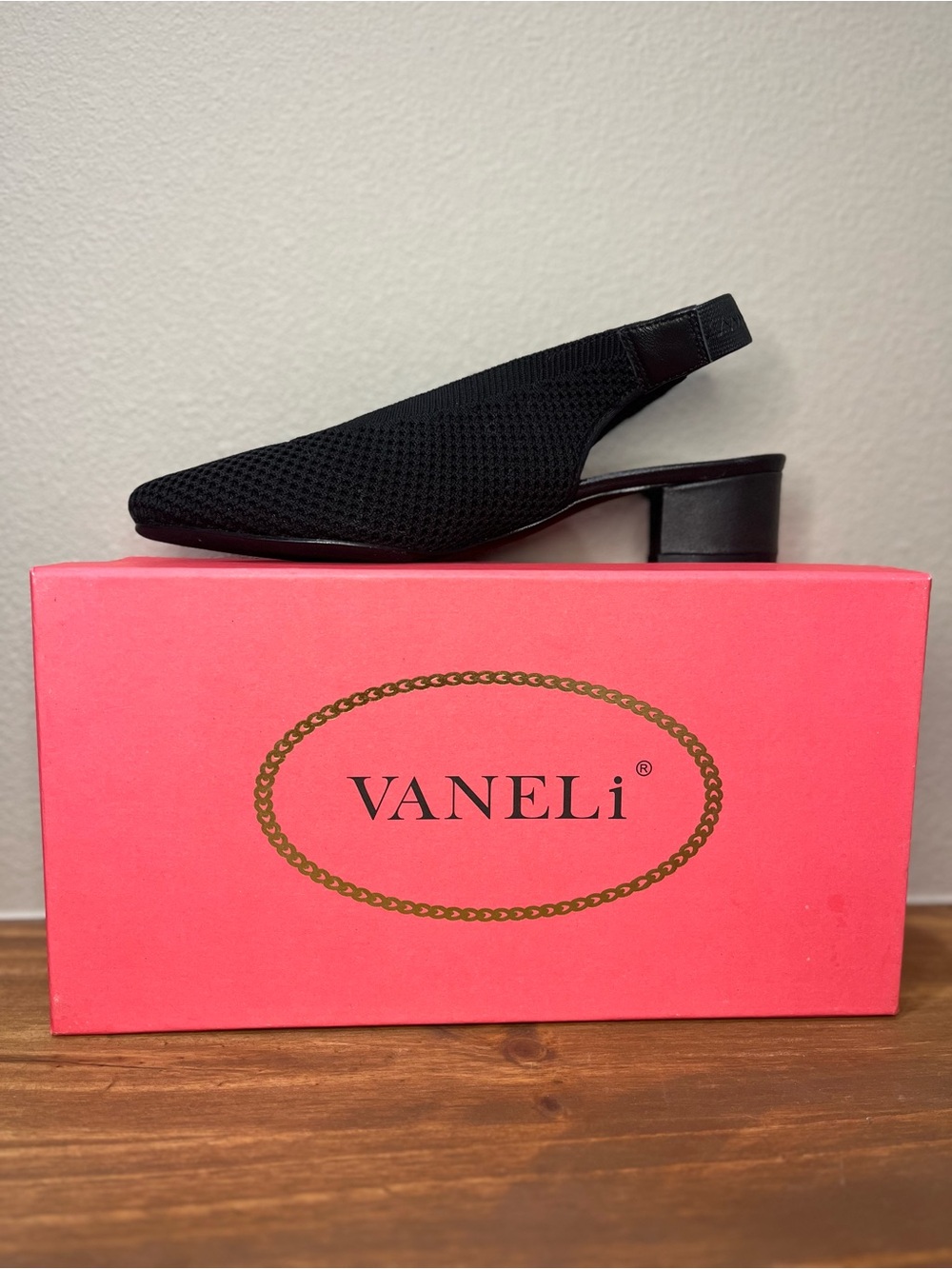 $165 Vaneli Women's Abira Stretch Pump Shoes Size 7 NIB SLING BACK